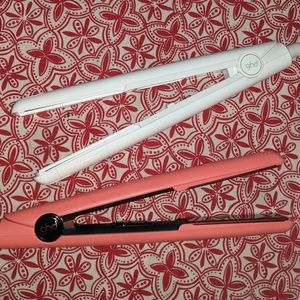 2 GHD straighteners.